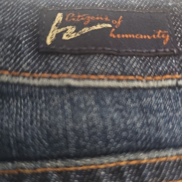 Citizens of Humanity Women's Kelly #063 Size 29 Stretch Low Waist Cropped Jeans - Picture 10 of 11